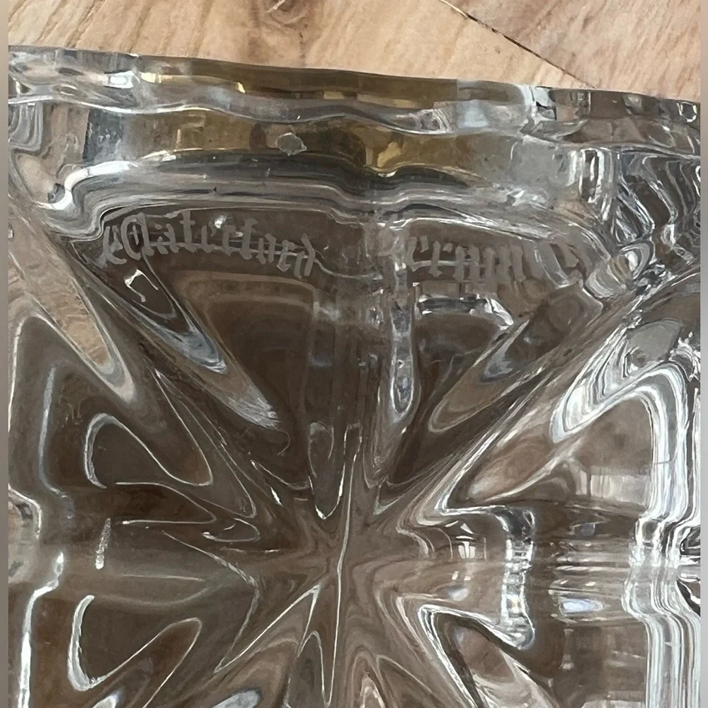 Waterford Crystal Rare Vintage Collectible Crystal Clock A, B, C, D Letters